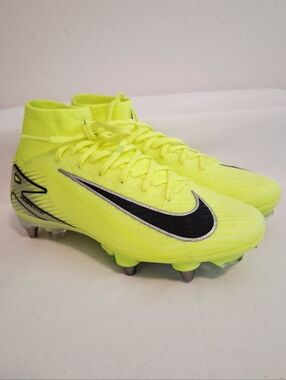 Nike Zoom Mercurial Superfly 10 Elite SG Volt Black Soccer Cleats